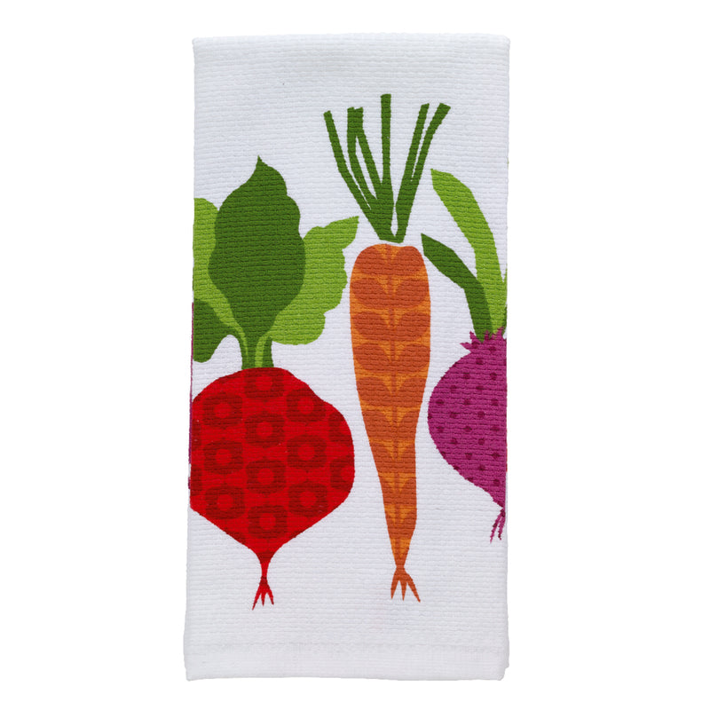 KITCHEN TOWEL VEGGIES - Pack of 6