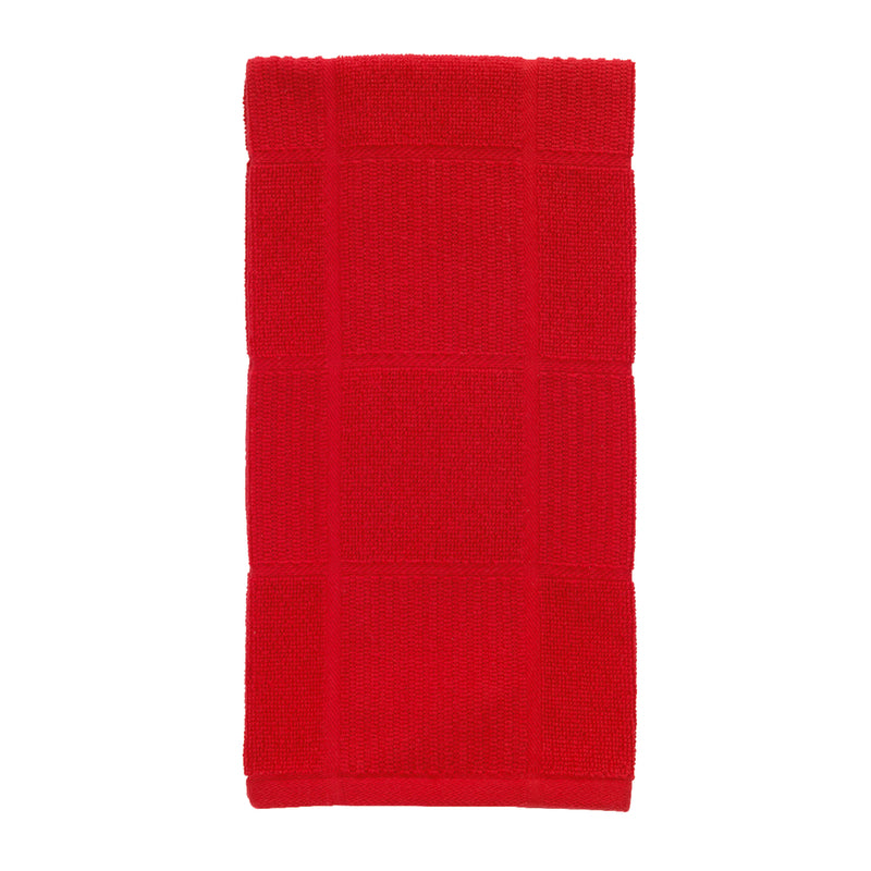 KITCHEN TOWEL RED - Pack of 6