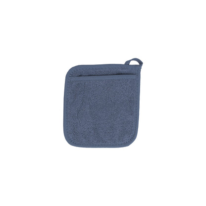 POCKET MITT BLUE SOLID - Pack of 6