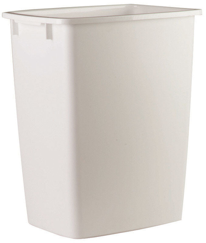 WASTEBASKET 9G WHT - Pack of 6