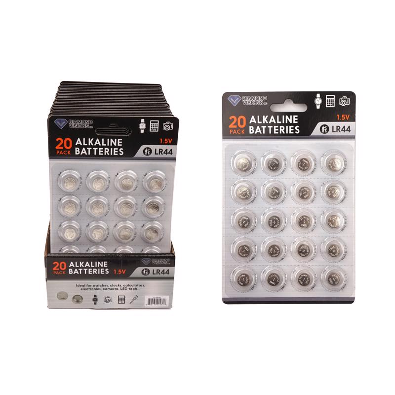 BATTERY AG13/357 BTN20PK - Pack of 24