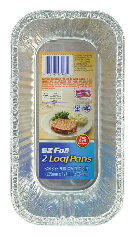 LOAF PAN ALUM 5X9X3"2PK - Pack of 12