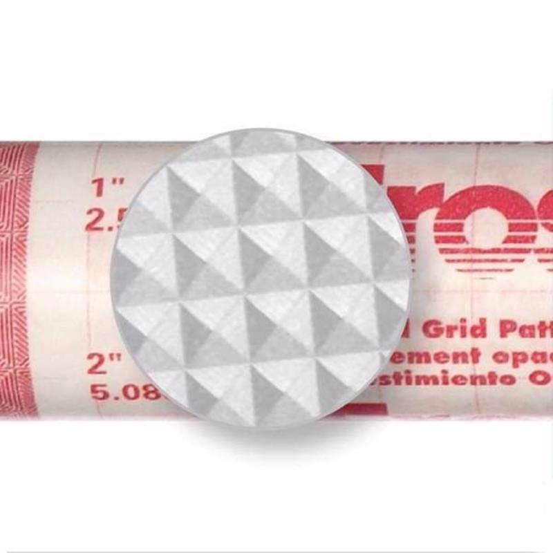 Pack of 12 Emery Jensen contact paper rolls in 18-inch frost finish, shown with textured surface and rolled edges.