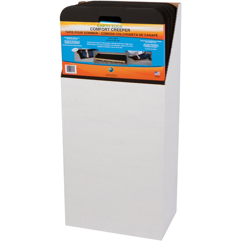 Set of 10 Emery Jensen Creeper Pads 18x40 inches, auto seat cushions or covers, used for comfort and protection in vehicles.