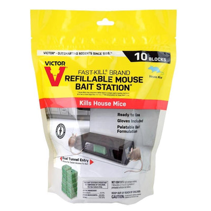 BAIT STATION REFL 10BLCK - Pack of 6