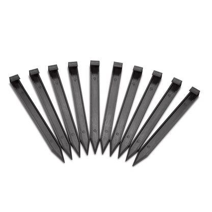 ANCHORNG SPIKE PLSTC BK - Pack of 10