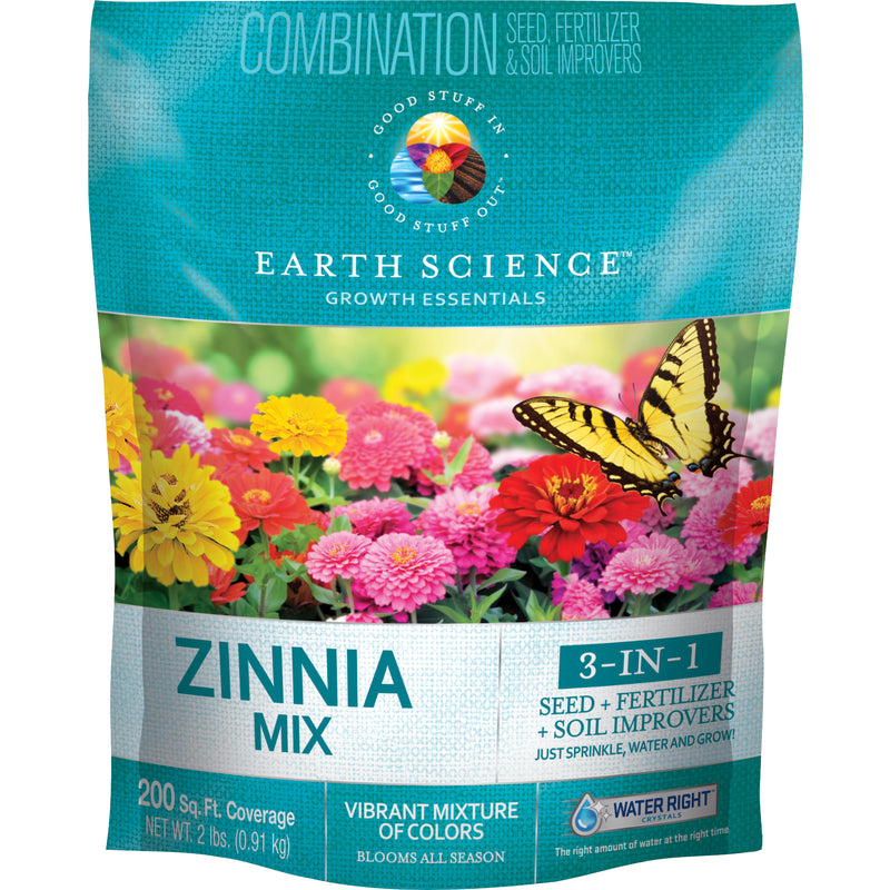 SEED MIX ZINNIA 2LB - Pack of 6