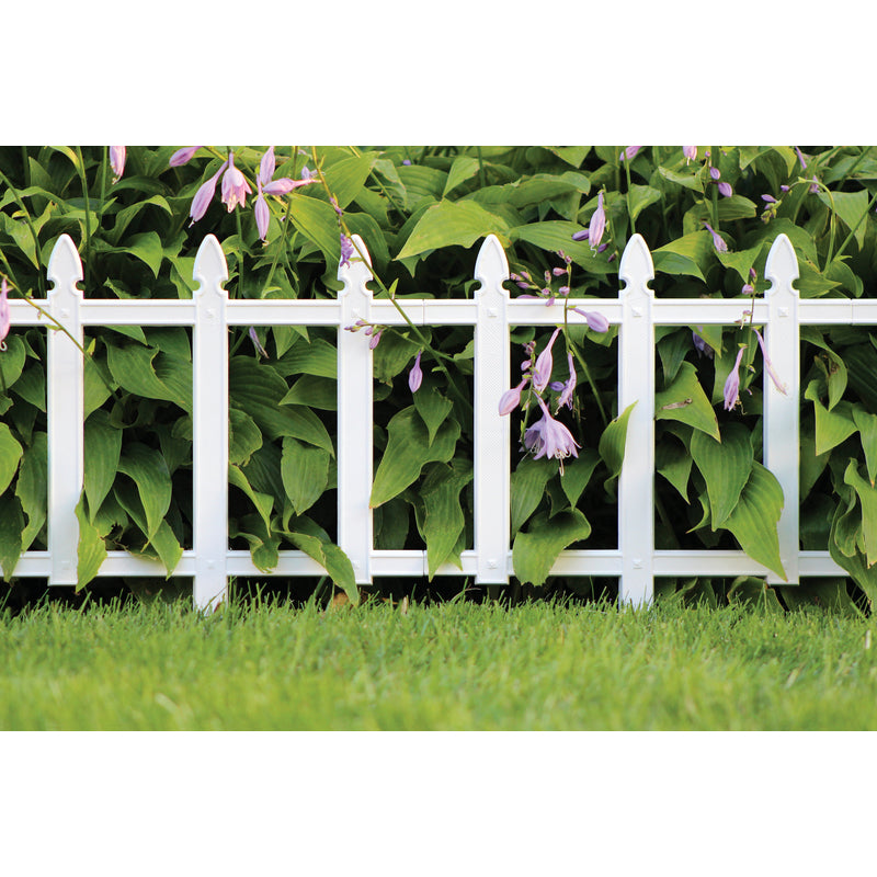 COTTAGE FENCE WHT 12X13" - Pack of 36