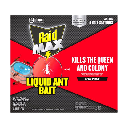 LIQUID ANT BAIT 4PK - Pack of 12