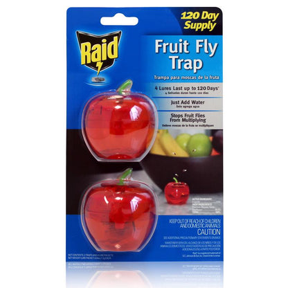 FRUIT FLY TRAP 2PK - Pack of 6