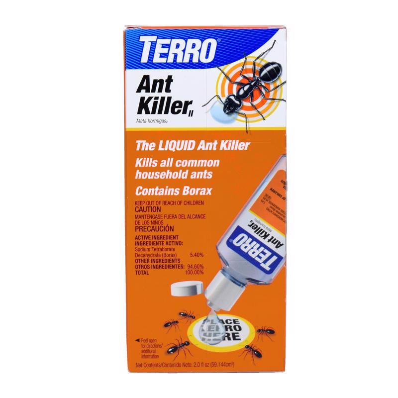 Emery Jensen ant killer liquid concentrate in 2oz bottles, pack of 10, suitable for pest control and ant eradication.