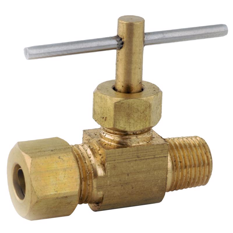 NDL VALVE CMPRSS1/4X1/4" - Pack of 5