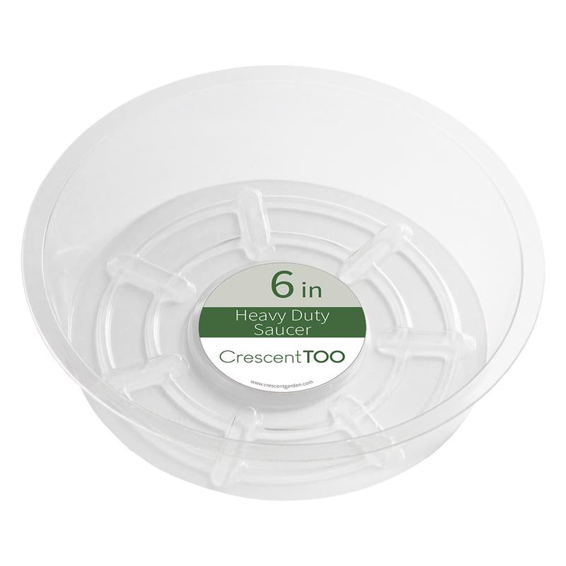 PLANT SAUCER PLASTIC 6" - Pack of 25