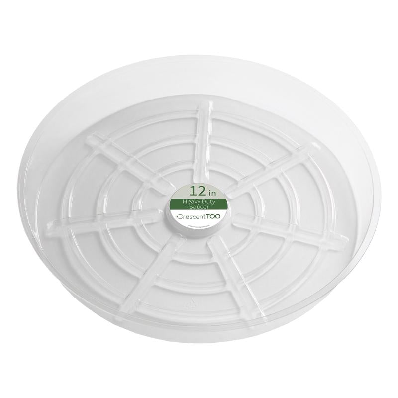 PLANT SAUCER PLASTIC 12" - Pack of 25