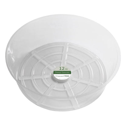 PLANT SAUCER CLEAR 12" - Pack of 50