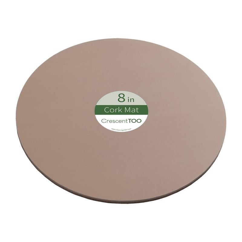 PLANTR MAT Cork/plstc 8" - Pack of 25