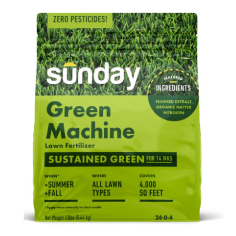LAWN FRTLZR GRN MCHN 12# - Pack of 2