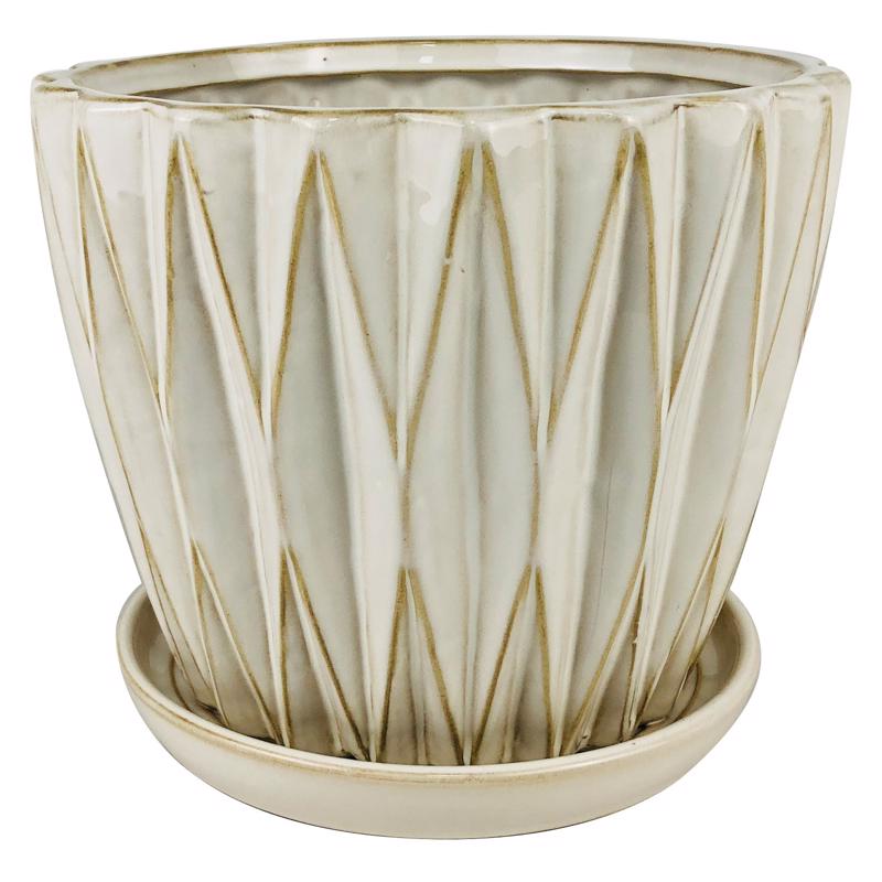 PLNTR DIMNSNL WHT 9" - Pack of 2