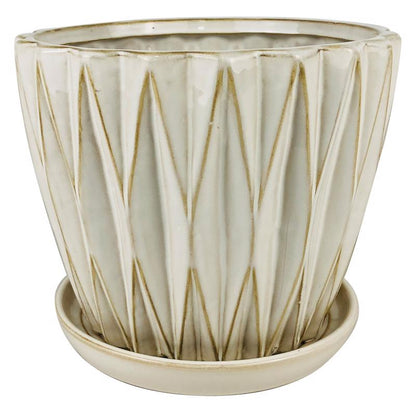 PLNTR DIMNSNL WHT 9" - Pack of 2