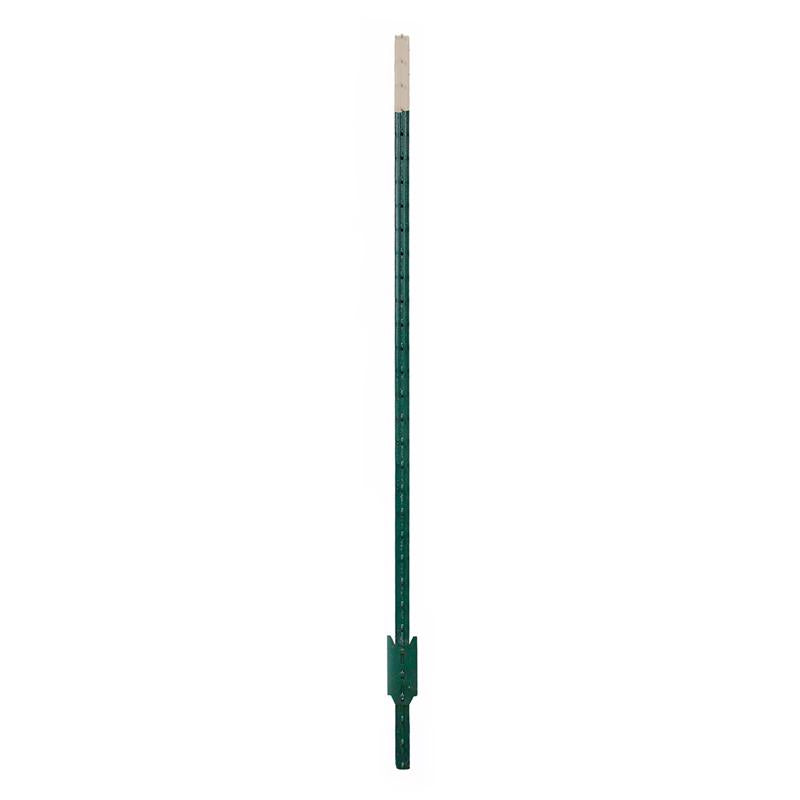 STUDDED T-post GREEN 6' - Pack of 5
