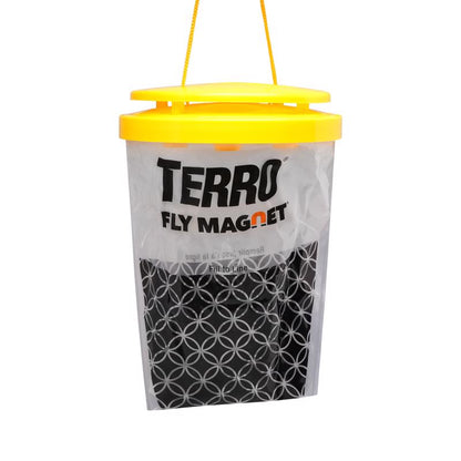 Emery Jensen Fly Bag Trap Disposable for insect control, pack of 12, with trap bags and bait for effective fly elimination.