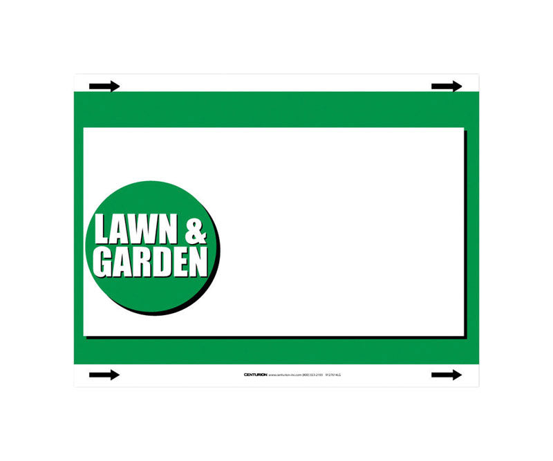 'l&g' SIGN 7"X11"