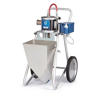 Graco TOUGHTEK M680A piston pump system with pole application, shown in a large thumbnail image.