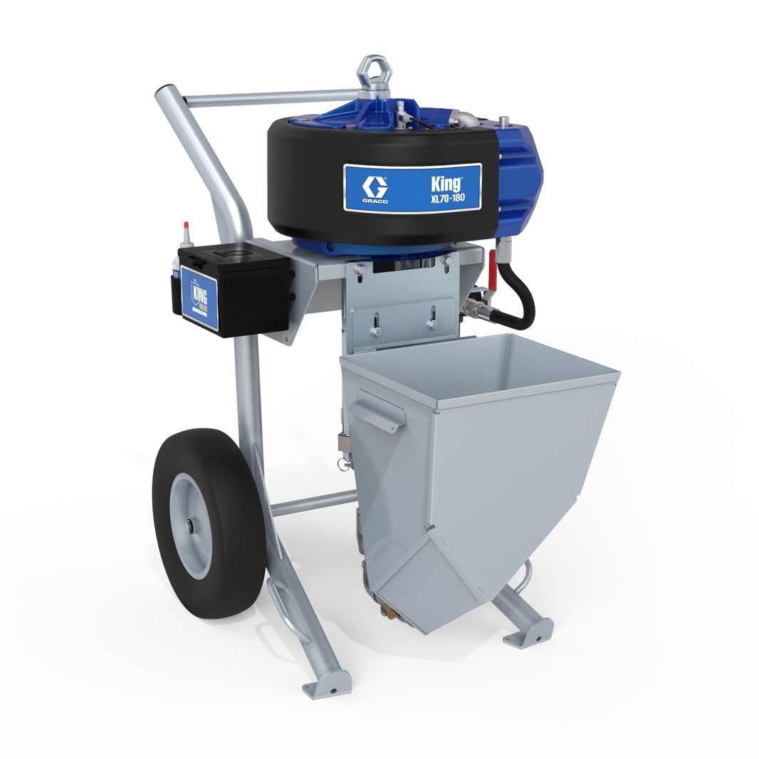 KING HEAVY FLUID Sprayer,complete,a,56ft,1gun