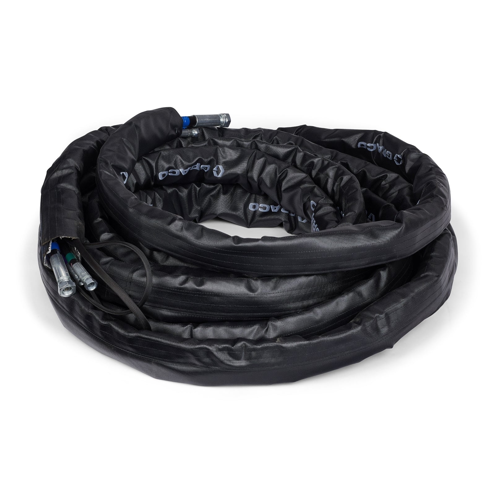 Electric Heated Hose, 7250 psi (500 bar), 1/2 in. x 1/4 in., 50 ft (15 m), Recirculation Hose