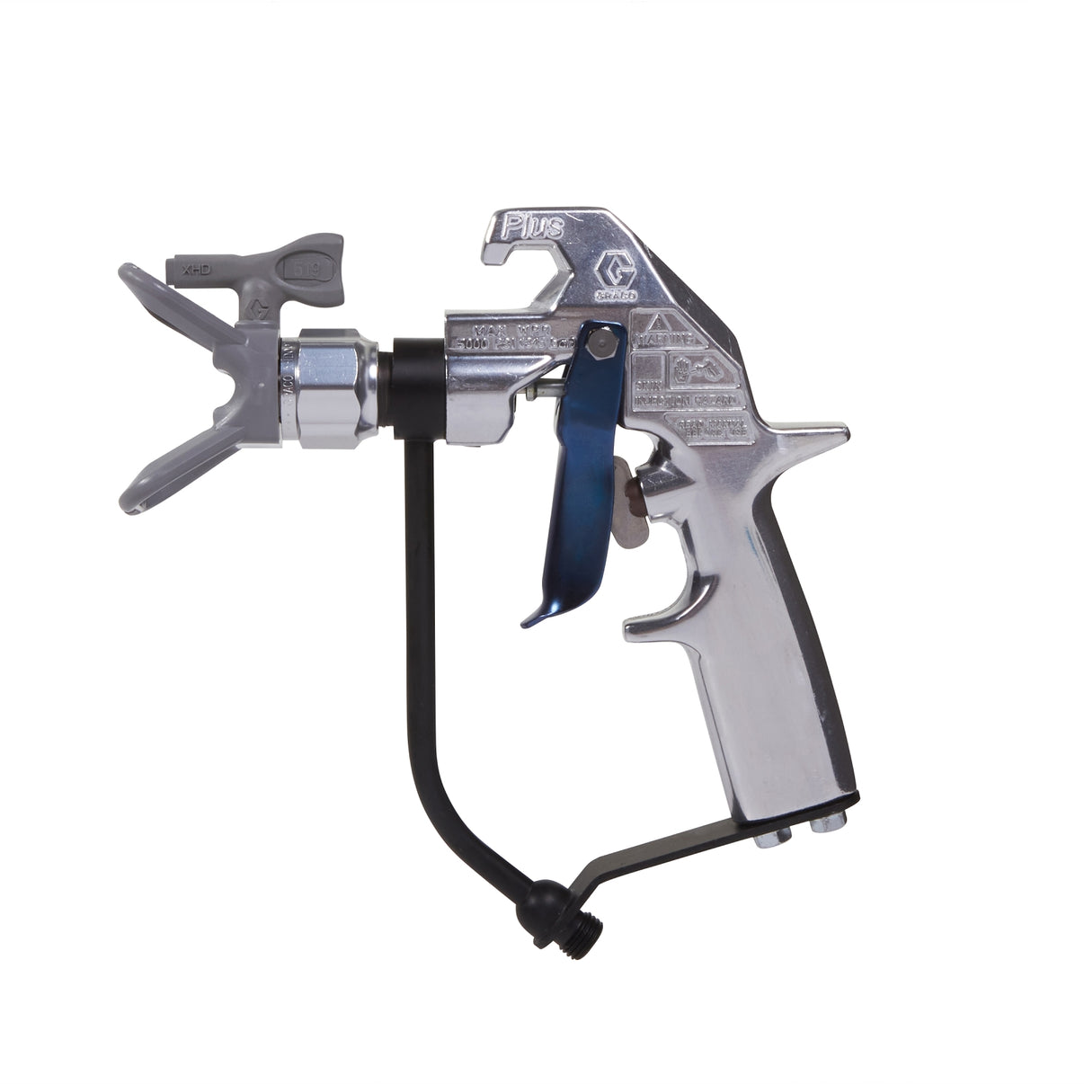 Graco Silver Plus HD spray gun with two-finger trigger for high-quality painting and coating applications.