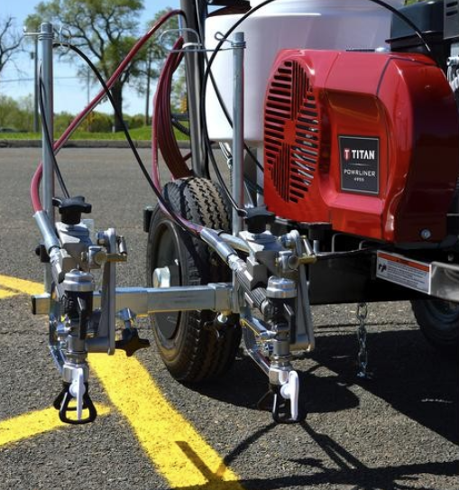 Titan PL2850 2nd Gun Kit sprayer accessory with additional spray gun and components for enhanced painting or coating projects.