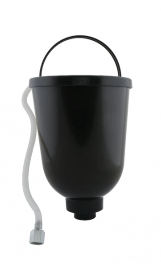 Titan Hopper Elite 3000 electric airless sprayer with a 5-liter hopper and ergonomic design for professional painting tasks.