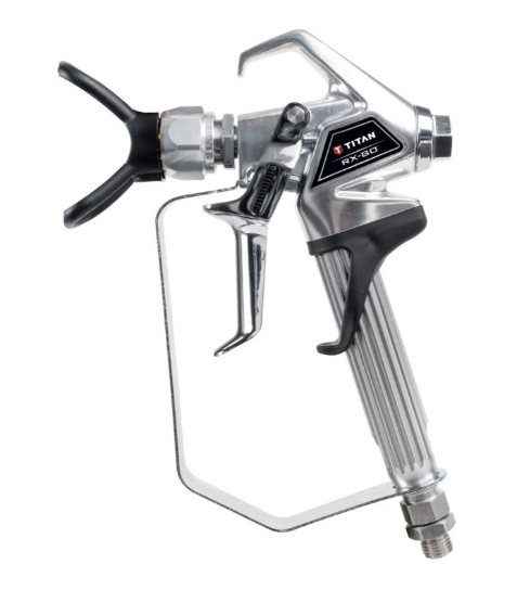 Titan Rx-80 2 FNGR airless spray tips with no tip, shown in a detailed close-up image.