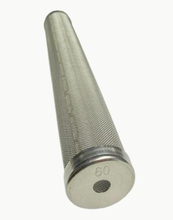 Titan Impact/GPX 60 Mesh sprayer accessory, showing a close-up of the durable mesh filter component.