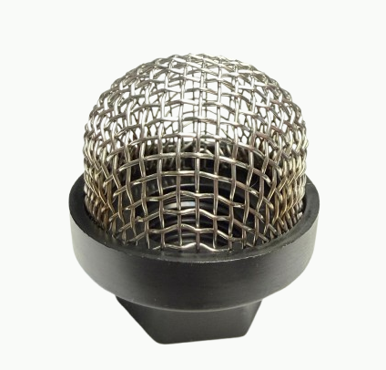 Titan small 10 mesh filter for skid units, unpackaged, part of filters and coalescers system, used in industrial air or fluid filtration