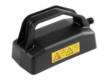 Titan Pro Step Steamer small steam plate with stainless steel surface and ergonomic handle, designed for efficient steaming.