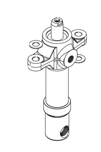 Titan Powrcoat 730 and 940 fluid section sprayer accessory shown in a detailed close-up image.