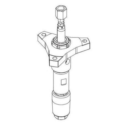 Titan Powrcoat 1064 air-driven spray gun shown, featuring ergonomic design and metal construction for efficient painting applications.