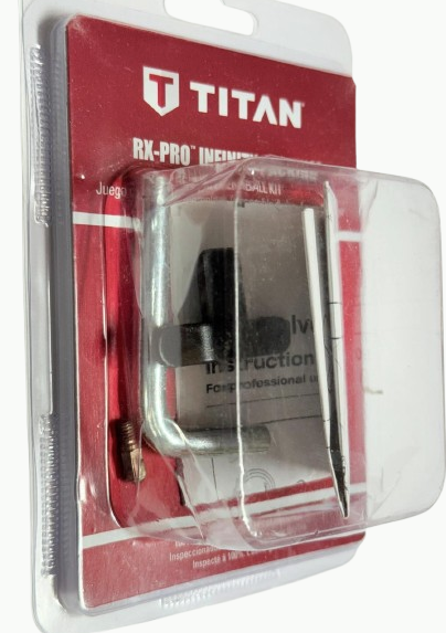 Titan Rx-pro Ball Valve Kit for sprayers, featuring durable metal construction and easy-to-use control valve.