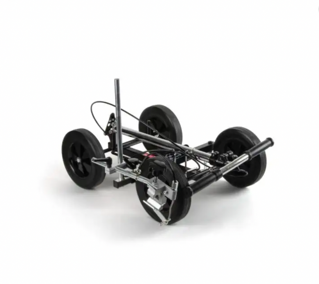 Titan SideStriper Pro line striper accessory for precise stripe application on surfaces.