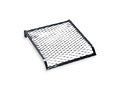 Set of 12 Corona Brush bent bucket grid paint brushes with angled bristles for detailed painting tasks.