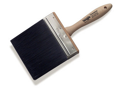 Corona Brush Champion 5-inch paint brushes set with natural bristles and ergonomic handles for smooth painting results.