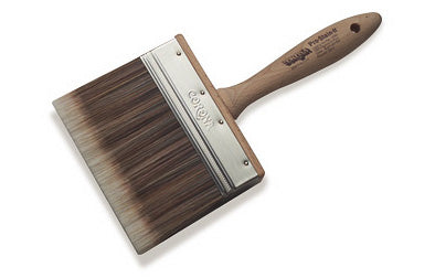 Corona Brush Pro-stain-it 6-inch paint brush with natural bristles for staining and finishing projects.