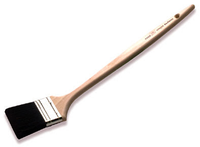 Set of 24 Corona Brush radiator bent ferrule paint brushes, 3-inch size, ideal for detailed painting and finishing tasks.