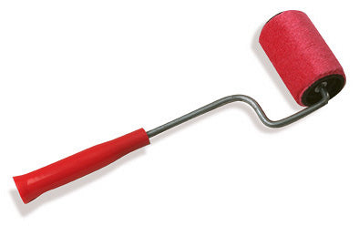 Set of 36 Corona Brush 3-inch trim rollers for painting, displayed in a pack, ideal for smooth wall finishes.