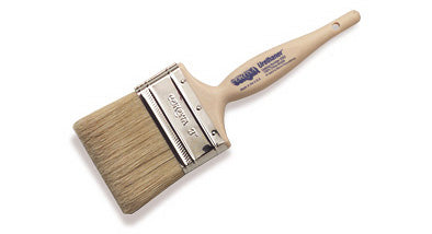 Set of 12 Corona Brush URETHANER 4-inch paint brushes with synthetic bristles, ideal for smooth painting projects.
