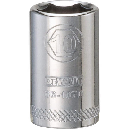 SCKT MTRC 6PT 10MM 1/4"