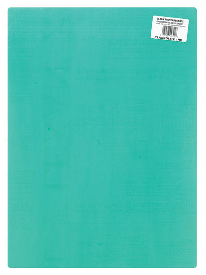 POLYCARBONT SHEET 24X18" - Pack of 6