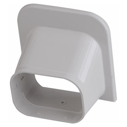 Set of 10 white plastic A/C cover caps by Emery Jensen, 3.75 inches, for HVAC accessories and maintenance.