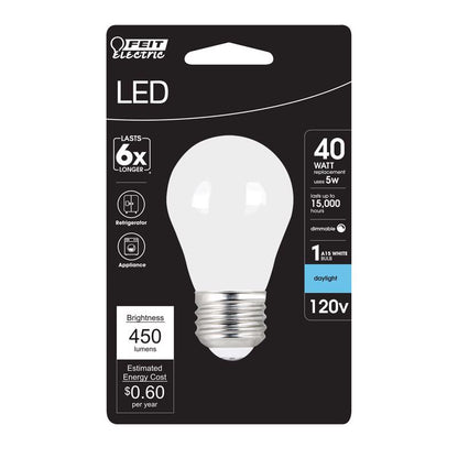 FLMNT LED A15 E26 DL 40W - Pack of 6